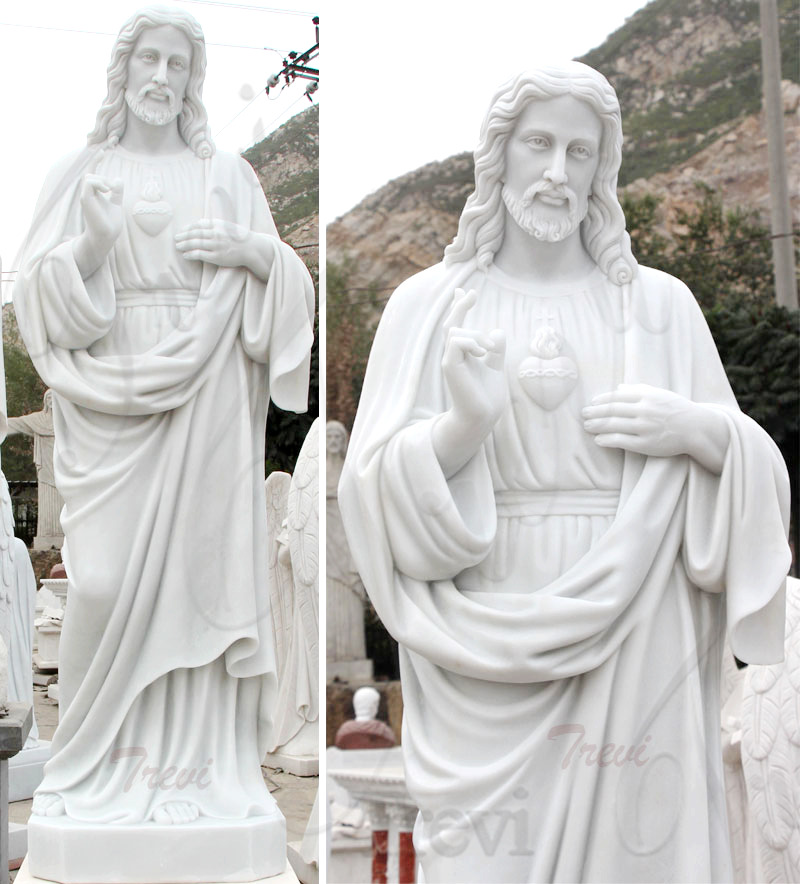 marble jesus statue