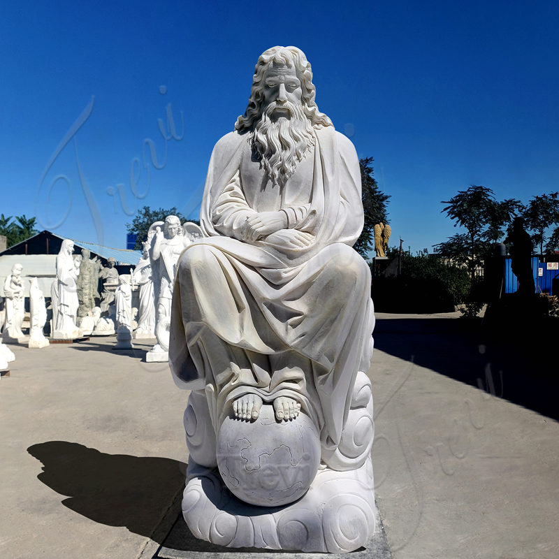 Jesus marble statue