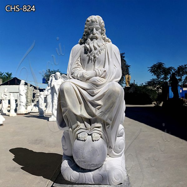 Life Size White Marble Jesus Statue For Garden