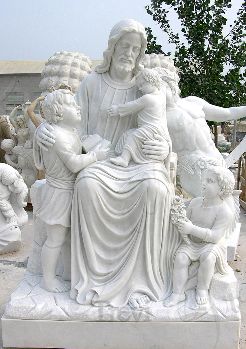 Jesus-garden statue-