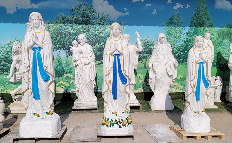 life size blessed virgin mary sculptures