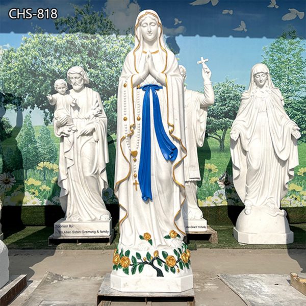 Customized Life Size Blessed Virgin Mary Statue For Church