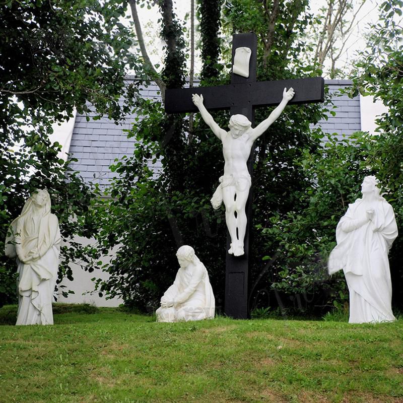 Marble Jesus crufixion for sale